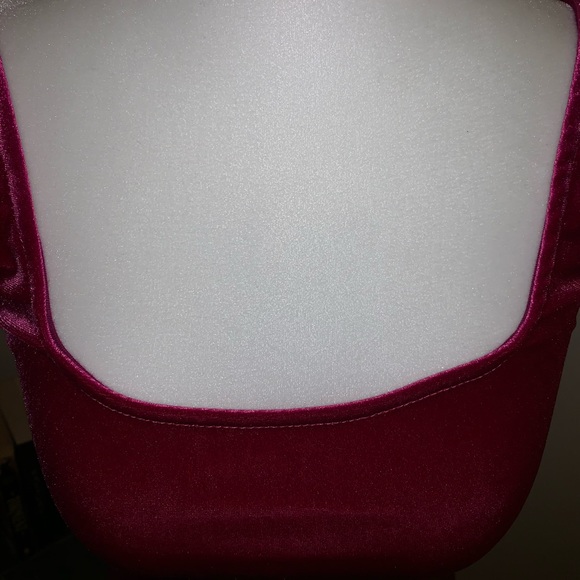 Urban Outfitters Hot Pink Velvet Dress - Picture 5 of 8